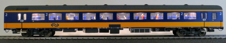 Exact-Train EX11155 - H0 - Personenwagen ICRm Bpmz10 Amsterdam-Breda, NS, Ep. VI - Wagen 1